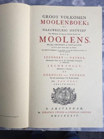 Molenboek, herdruk uit 1761 beschikbaar voor biedingen