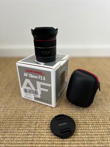 Samyang AF 18mm f/2.8 FE voor Sony fullframe beschikbaar voor biedingen