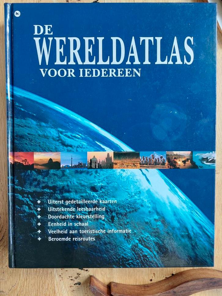 De Wereldatlas voor Iedereen - Gedetailleerde Kaarten, Boeken, Atlassen en Landkaarten, Gelezen, Overige atlassen, Wereld, 2000 tot heden