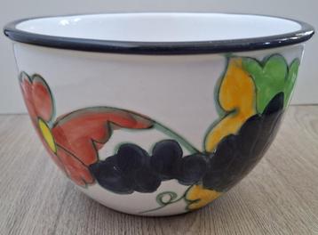 Hilmark Portugal Terracotta bloempot Celina handbeschilderd beschikbaar voor biedingen