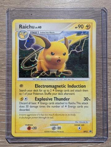 Raichu Promo DP21 beschikbaar voor biedingen