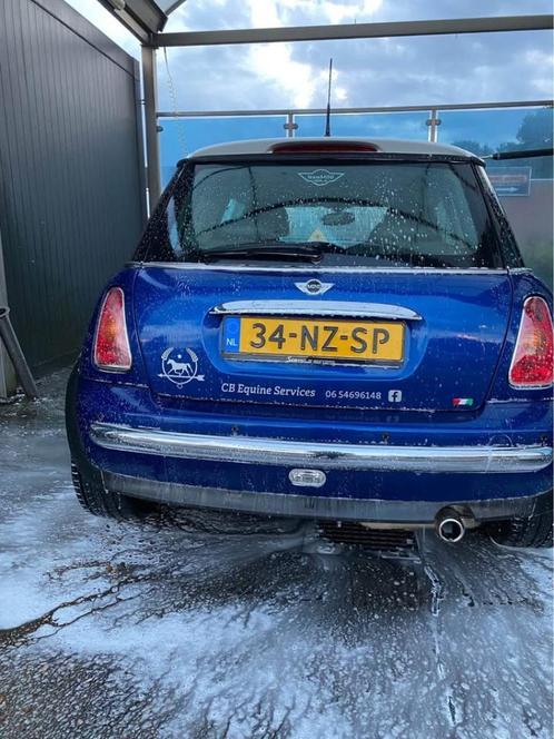 Mini 1.6 16V Cooper 2004 Blauw Chili, Auto's, Mini, Particulier, Cooper, ABS, Airbags, Boordcomputer, Centrale vergrendeling, Climate control