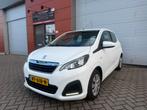 Peugeot 108 1.0 12V E-vti 51KW 5DR 2015 Wit Airco, Voorwielaandrijving, Euro 5, Stof, Zwart