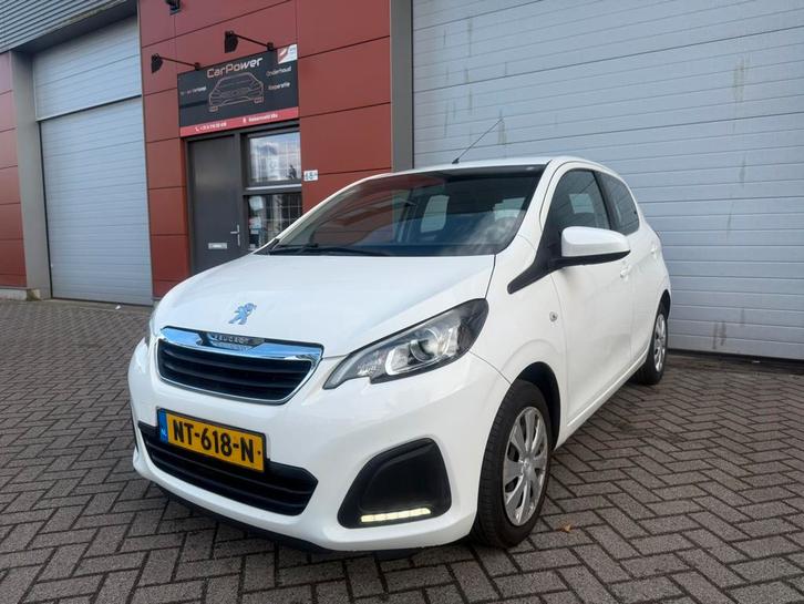 Peugeot 108 1.0 12V E-vti 51KW 5DR 2015 Wit Airco, Auto's, Peugeot, Bedrijf, Airbags, Airconditioning, Alarm, Bluetooth, Elektrische ramen