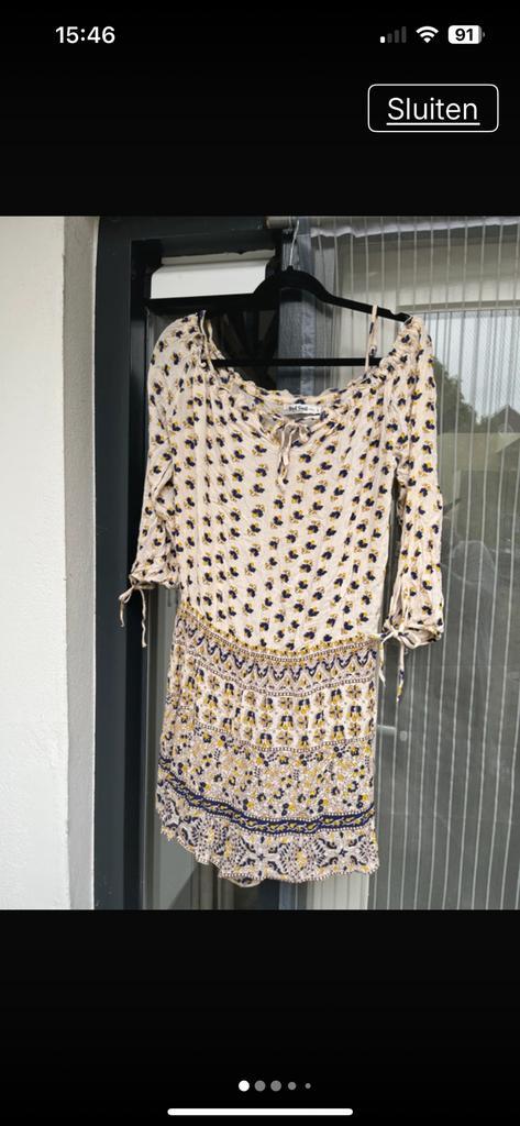 Jumpsuit mini, ibiza,, Kleding | Dames, Jurken, Gedragen, Maat 38/40 (M), Geel, Boven de knie, Ophalen of Verzenden