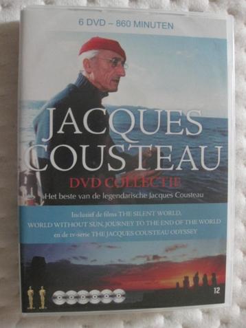 JACQUES COUSTEAU - DE 6 DVD COLLECTIE - 3 films en de serie beschikbaar voor biedingen