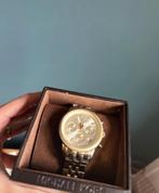 Michael Kors gouden horloge MK5676 origineel, Overige merken, Staal, Gebruikt, Ophalen of Verzenden