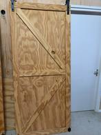 4 houten hang deuren, Doe-het-zelf en Verbouw, Ophalen, Binnendeur, 200 tot 215 cm