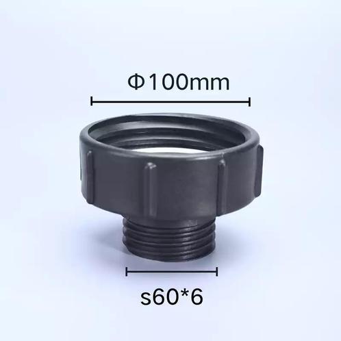 IBC Adapter S100x8 naar S60x6, Tuin en Terras, Regentonnen, Nieuw, Kunststof, 150 liter of meer, Ophalen of Verzenden