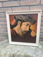 schilderij religieus jezus met doornenkroon, Ophalen of Verzenden