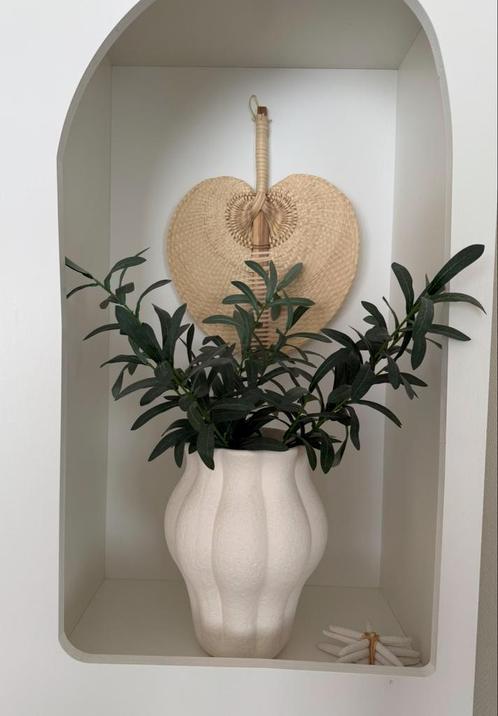 Olijftakken 3 stuks japandi style (Nieuw), Huis en Inrichting, Woonaccessoires | Kunstplanten en Kunstbloemen, Nieuw, Verzenden