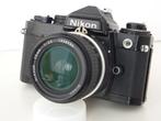 Nikon FE body + Nikkor 28mm / 3.5 Ai  zie tekst, Audio, Tv en Foto, Fotocamera's Analoog, Ophalen of Verzenden, Gebruikt, Spiegelreflex