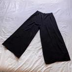 Zwarte Flared Culotte Broek met Wijde Pijpen maat L, Maat 38/40 (M), Zwart, Ophalen of Verzenden, Zo goed als nieuw