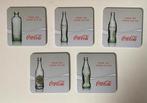 5 Vierkante onderzetters van Coca-Cola. Afm.9x9 cm., Huis en Inrichting, Ophalen of Verzenden, Zo goed als nieuw, Overig