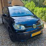 Volkswagen up! 2018 Zwart 22.500km als nieuw, Auto's, Voorwielaandrijving, Stof, 4 stoelen, Zwart