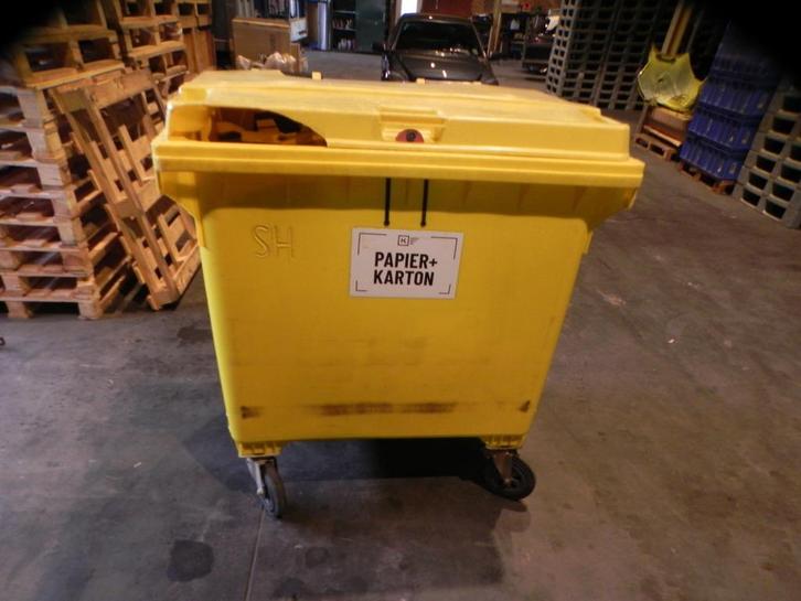 Restafval Container met zwenkwielen, Huis en Inrichting, Woonaccessoires | Prullenbakken, Gebruikt, Kunststof, 75 cm of meer, 40 liter of meer