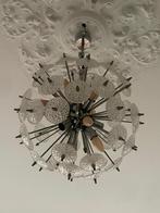 Sputnik designer lamp, Huis en Inrichting, Lampen | Hanglampen, Ophalen, Gebruikt, Glas, Minder dan 50 cm
