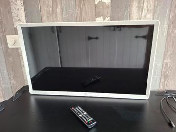 Mooie witte LG televisie incl. Afstandsbediening 32 inch beschikbaar voor biedingen