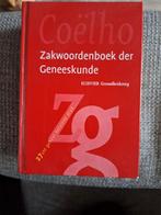 Coelho - Zakwoordenboek der Geneeskunde, Ophalen of Verzenden, Zo goed als nieuw, Coelho