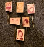 6 vintage speldjes Koninklijk Huis, Ophalen, Gebruikt