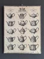 Antieke reclame Silver Plated Goods, theepotten, Engels, Antiek en Kunst, Ophalen of Verzenden