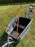 Gazelle Cabby inklapbare bakfiets (klusproject), Ophalen, Gebruikt, 2 kinderen, Elektrisch