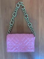 Zara tas roze met gouden ketting, Sieraden, Tassen en Uiterlijk, Tassen | Damestassen, Ophalen of Verzenden, Gebruikt, Roze