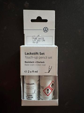Lakstift set Volkswagen Pure White LST 0U2 C9A beschikbaar voor biedingen