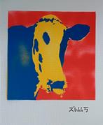 Primary Cow. By KlaasR, Antiek en Kunst, Kunst | Schilderijen | Modern, Ophalen of Verzenden