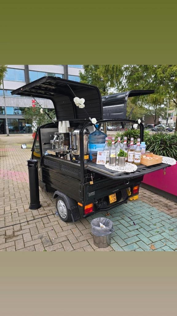 Mobiele koffiekar voor jou evenement [heel NL], Hobby en Vrije tijd, Feestartikelen | Verhuur, Ophalen of Verzenden