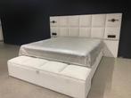 Luxe bed boxspring velvet outlet v.a. €695, Ophalen, Overige kleuren, 200 cm, Nieuw