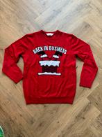 Rode kersttrui trui sweater kerstman h&m maat 146 152 ZGAN !, Kinderen en Baby's, Kinderkleding | Maat 152, Jongen, Trui of Vest