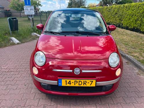 Fiat 500 1.2 AUT 2011 Rood AUTOMAAT, Auto's, Fiat, Bedrijf, Benzine, B, Hatchback, Automaat, Origineel Nederlands, Rood, Voorwielaandrijving