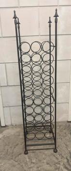 Mooi metaken wijnrek smeedijzer, Huis en Inrichting, Woonaccessoires | Wijnrekken, Ophalen of Verzenden, Zo goed als nieuw, 25 flessen of meer
