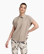 Studio anneloes barb blouse XXL latte travelstof, Kleding | Dames, Beige, Maat 46/48 (XL) of groter, Ophalen of Verzenden, Zo goed als nieuw