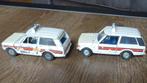 Dinky Toys Range Rover Police Car, 2 stuks, Hobby en Vrije tijd, Modelauto's | 1:43, Ophalen of Verzenden, Gebruikt, Auto, Dinky Toys