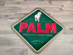 Palm Bier Reclamebord Metaal, Ophalen of Verzenden, Gebruikt, Reclamebord