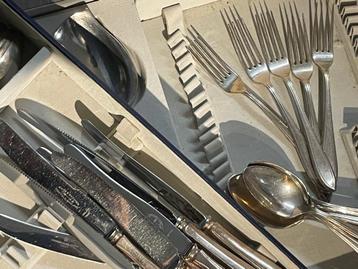 Verzilverd puntfilet bestek Keltum Zweden beschikbaar voor biedingen