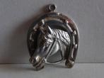 Miniatuur zilver  L105-68 paardenhoofd zilveren miniaturen, Antiek en Kunst, Antiek | Goud en Zilver, Verzenden, Zilver