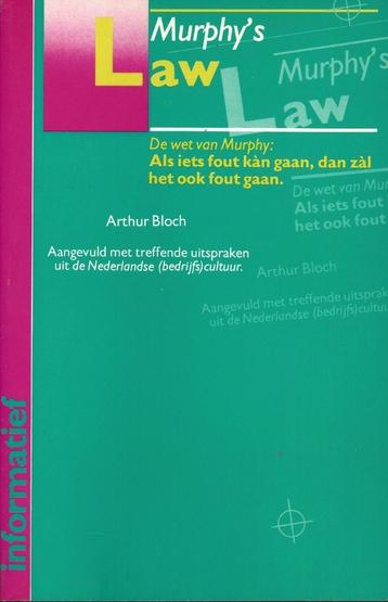 Arthur Bloch - Murphy’s Law - ZGAN           beschikbaar voor biedingen