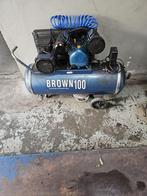 Brown 100 Compressor - Mobiel, Ophalen, Gebruikt, 6 tot 10 bar, 25 tot 100 liter
