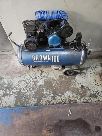 Brown 100 Compressor - Mobiel beschikbaar voor biedingen