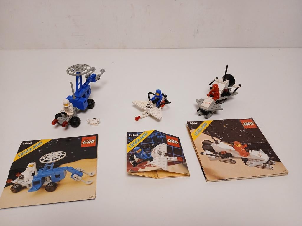 Vintage lego space 6842+6844+6808, Ophalen of Verzenden