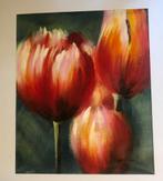 Tulpen schilderijen diverse maten !!, Nieuw, Schilderij, Ophalen of Verzenden, 50 tot 75 cm