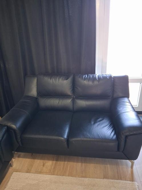 Te koop nieuw volleer 3 zits en 2 zits bankstel kleur zwart, Huis en Inrichting, Banken | Bankstellen, Nieuw, Rechte bank, Vierpersoons of meer