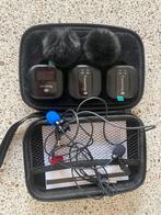 Dual Røde, DJI wireless go microfoons, handheld, 2 zenders., Muziek en Instrumenten, Microfoons, Ophalen of Verzenden, Zo goed als nieuw