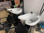 Kapper wasbak, Zo goed als nieuw, Minder dan 100 cm, Wasbak of Wastafel, 25 tot 50 cm