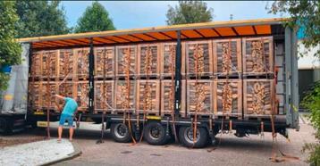Vrachtwagens haardhout topkwaliteit droog EIK HAAGBEUK MIX  beschikbaar voor biedingen