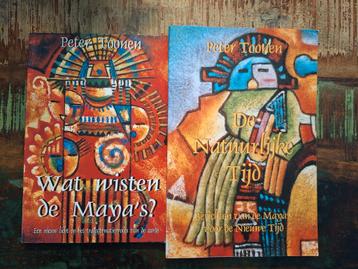Peter Toonen 2x boek over de Mayakalenders. beschikbaar voor biedingen