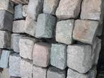2,5 m2 granieten straatkeien, Tuin en Terras, Grind, Keien en Split, Ophalen, Gebruikt, Graniet, Overige typen